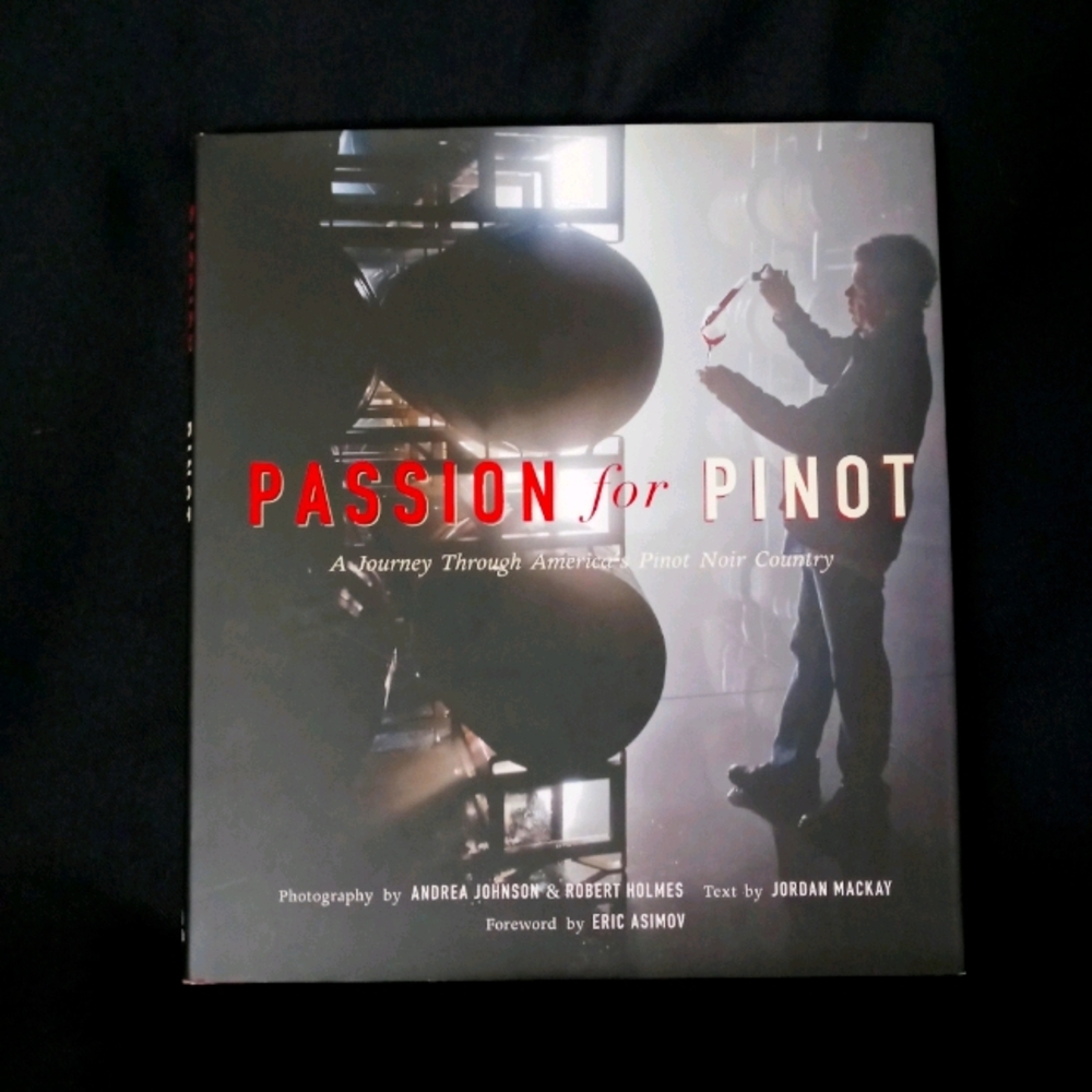 Wine Book Titled Passion for Pinot